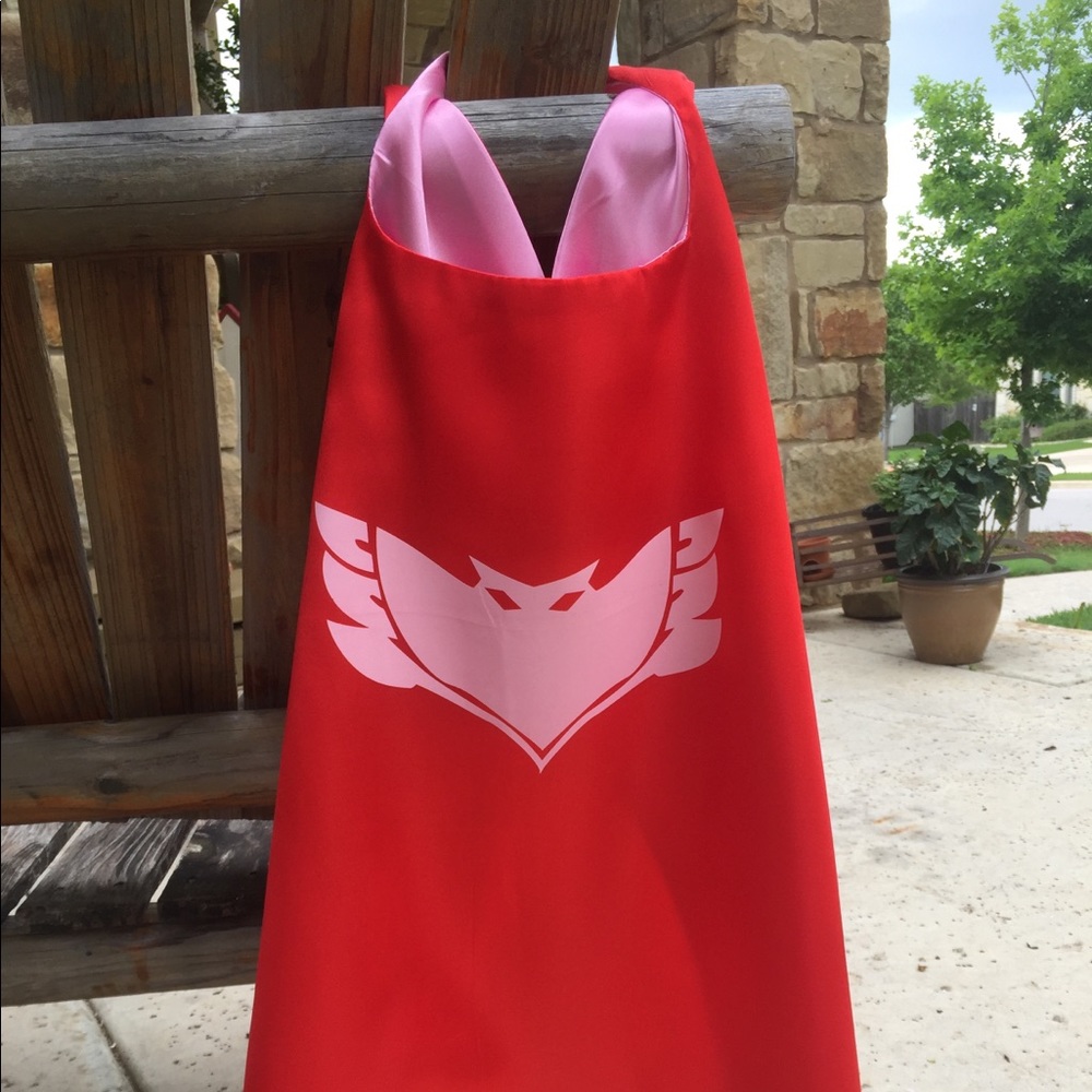 Owlette cape and mask set